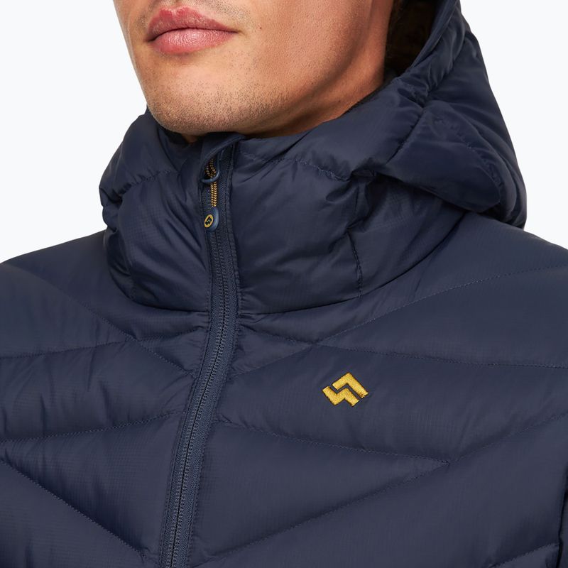 Pánská péřová bunda  Alpinus Monsivo navy/ mustard 4