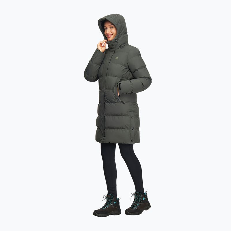 Dámský zateplený kabát Alpinus Iparla olive green 3