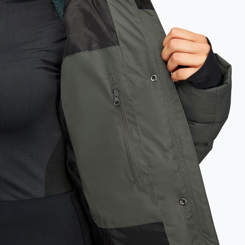 Dámský zateplený kabát Alpinus Iparla olive green 5