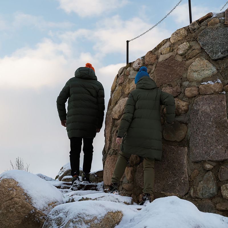 Dámský zateplený kabát Alpinus Iparla olive green 7