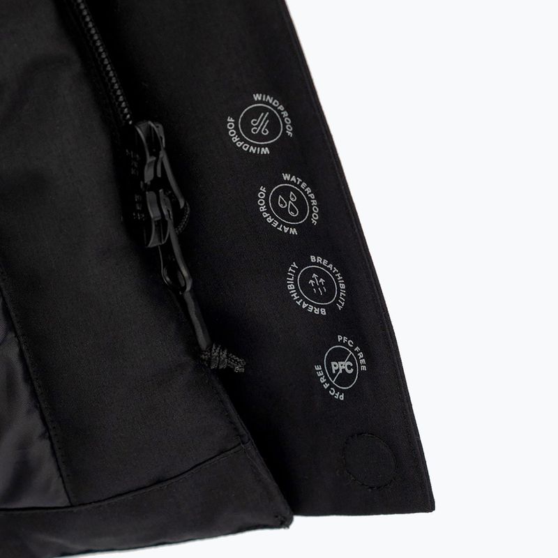 Pánský nepromokavý kabát Alpinus Multan black 6