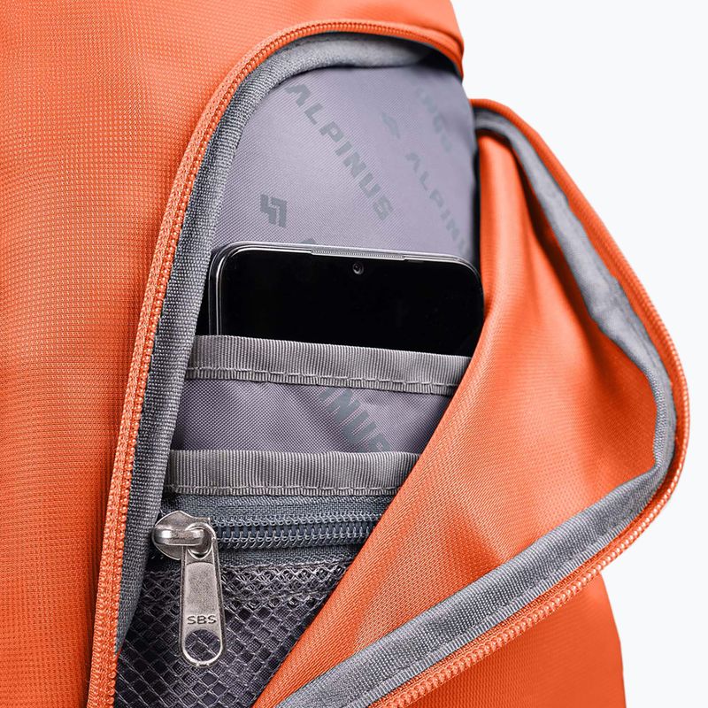 Turistický batoh Alpinus Lecco 15 l coral 9