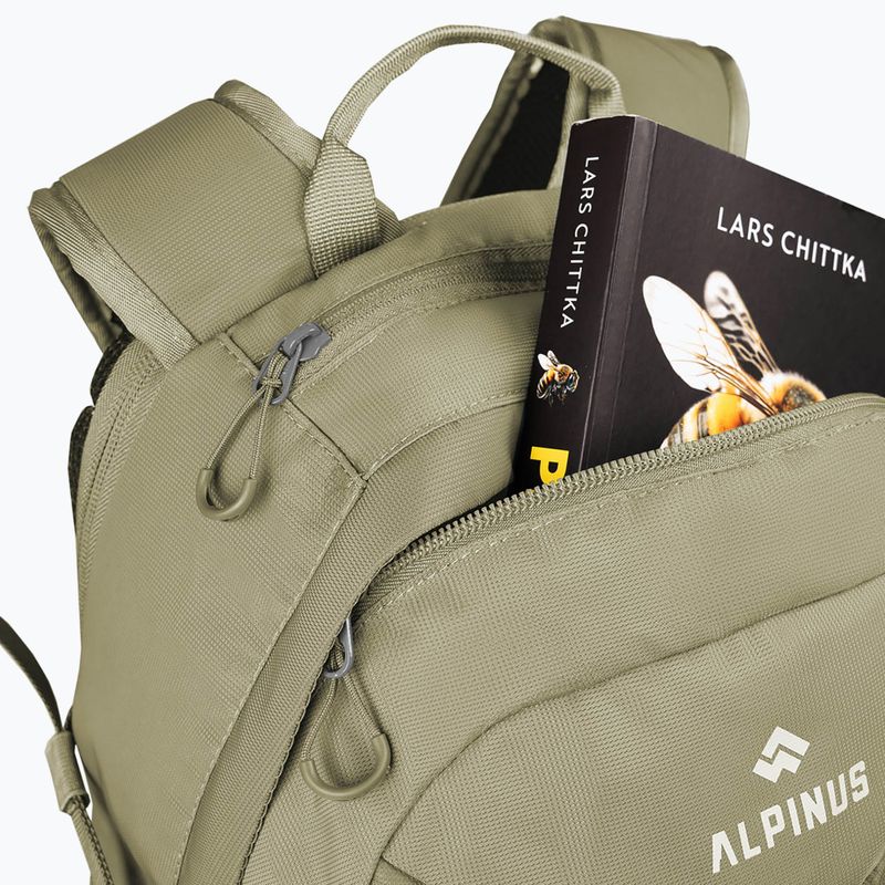 Turistický batoh Alpinus Lecco 25 l light green 7
