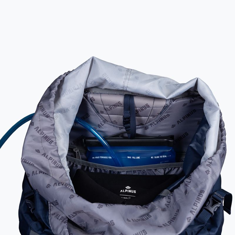 Trekingový batoh Alpinus Woodpacker 70 l navy blue/green 9