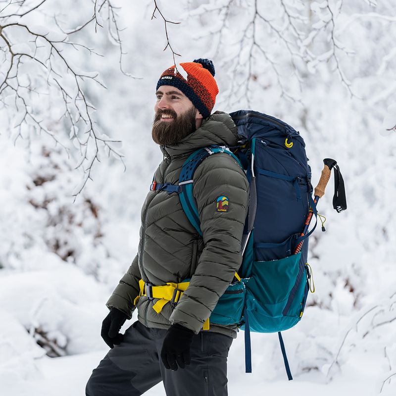 Trekingový batoh Alpinus Woodpacker 70 l navy blue/green 12