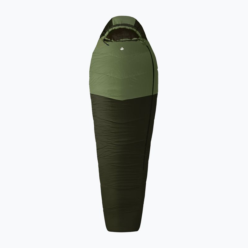 Spací pytel levý Alpinus Ultralight 1000 green