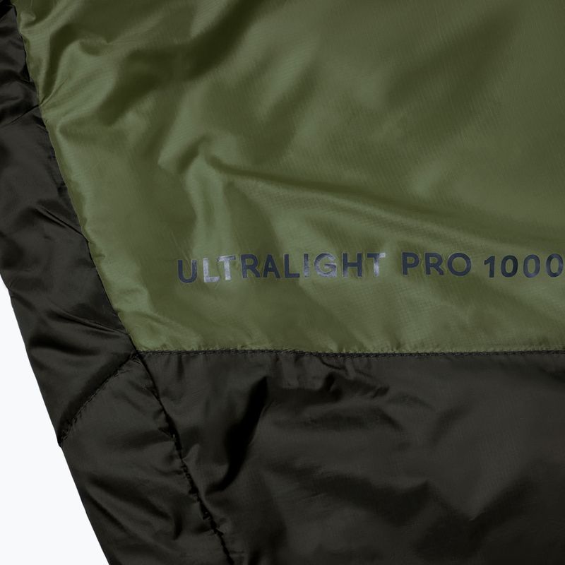 Spací pytel levý Alpinus Ultralight 1000 green 5