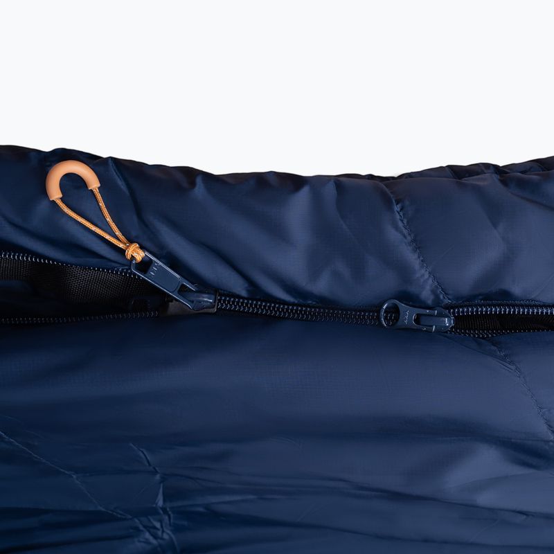 Spací pytel levý Alpinus Ultralight 850 orange/green 4