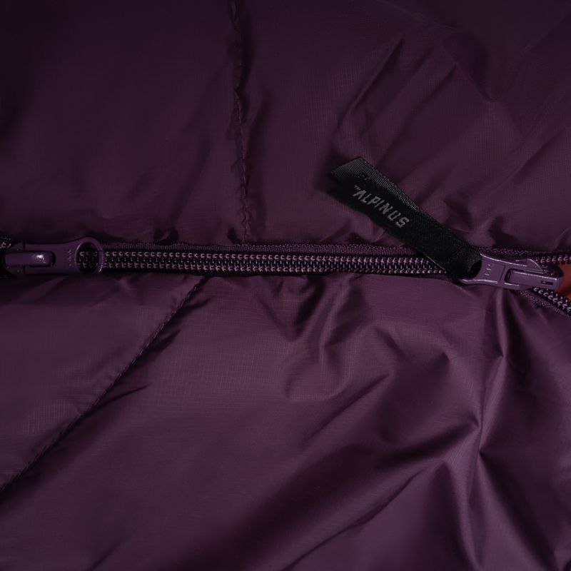 Spací pytel pravý Alpinus Fiber Pro 1100 burgundy 5