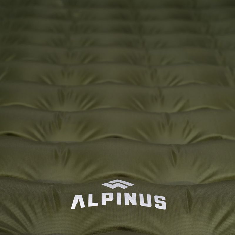 Nafukovací karimatka Aalborg Ticino green 3