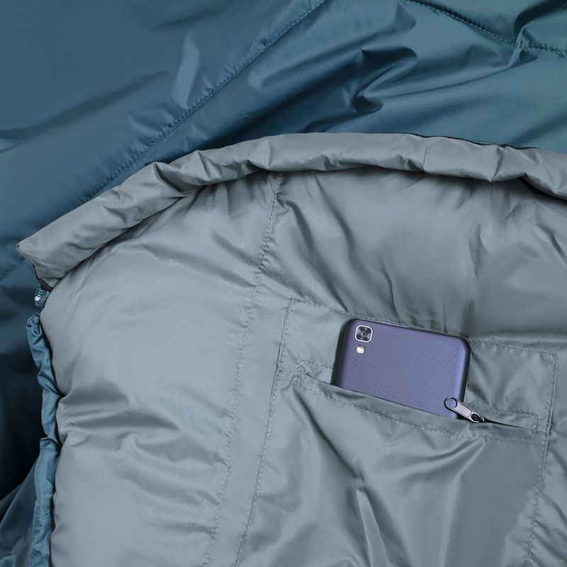 Spací pytel levý Alpinus Fiber Pro 1300 sage 5