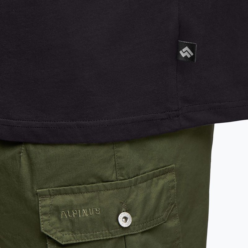 Pánské tričko Alpinus Tokat dark grey/black 5
