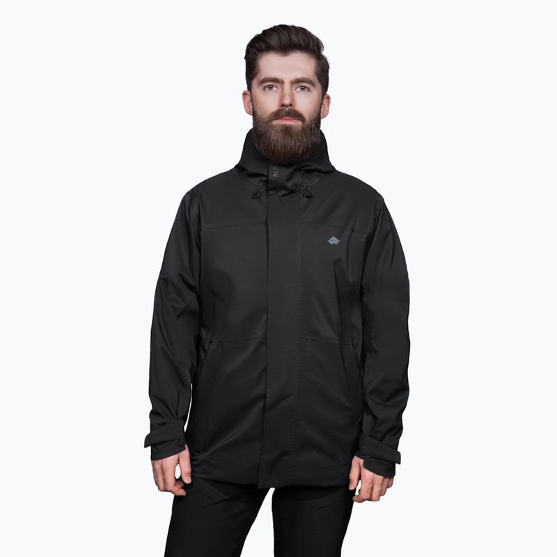 Pánská bunda do děště męska Alpinus Arys black