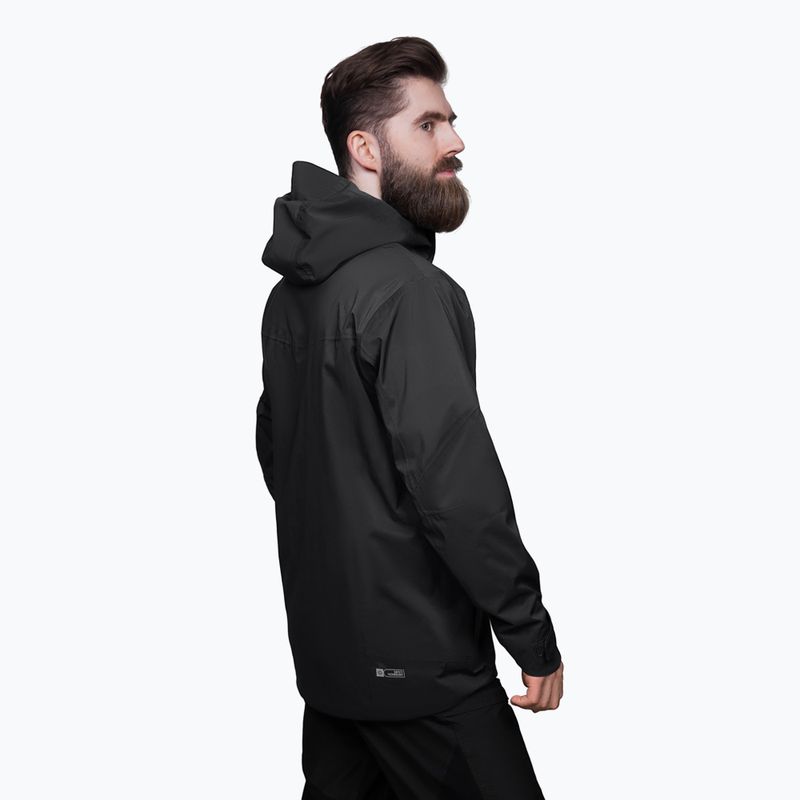 Pánská bunda do děště męska Alpinus Arys black 2