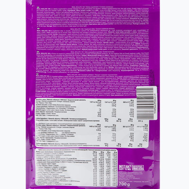 Whey Real Pharm Real Isolate 700g čokoláda 586214 2