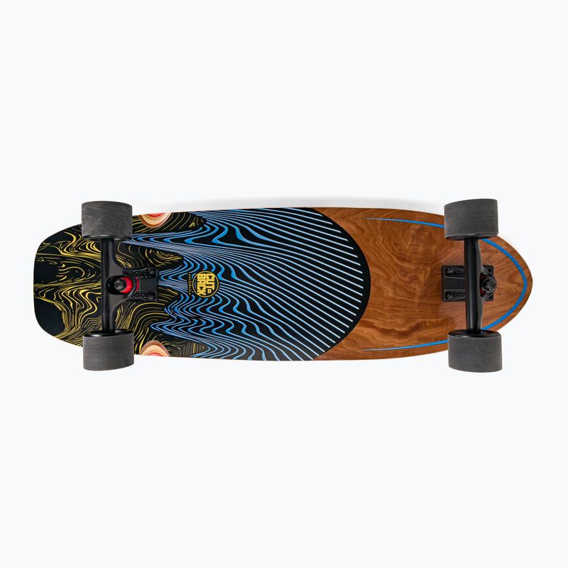 Surfskate Cutback Dark Blue 34" barevný skateboard CUT-SUR-DBL 2