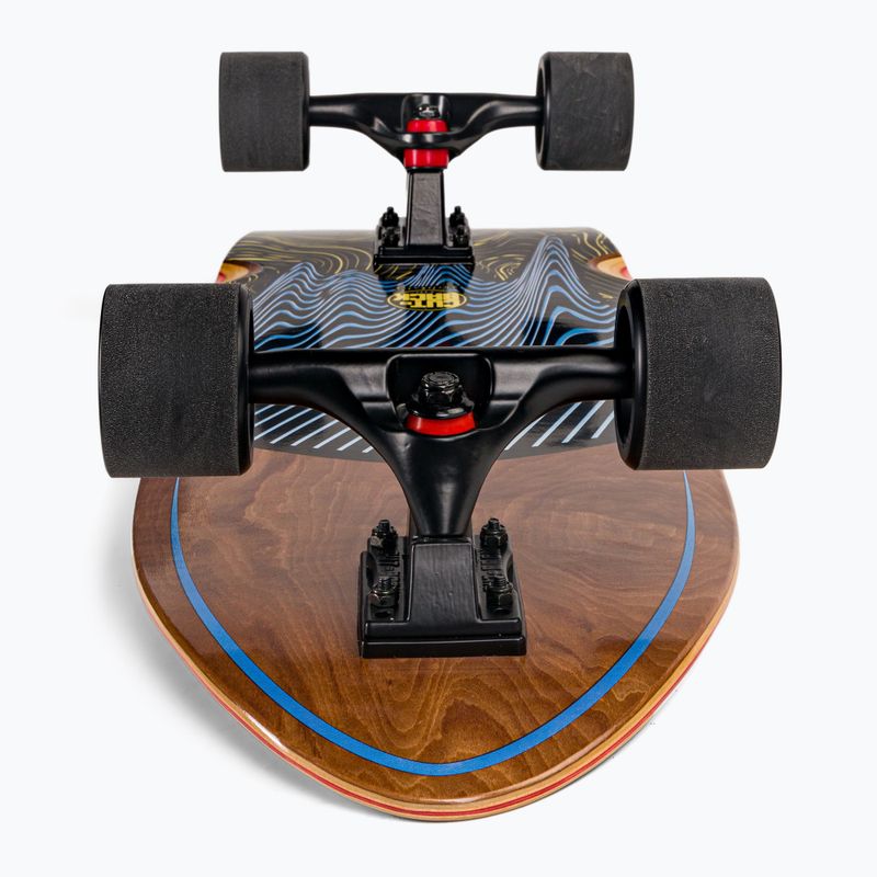 Surfskate Cutback Dark Blue 34" barevný skateboard CUT-SUR-DBL 6