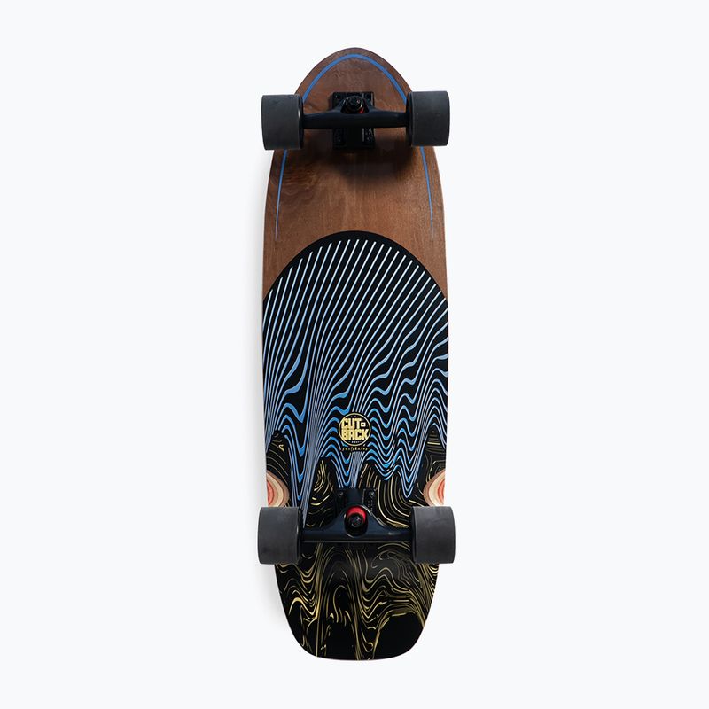 Surfskate Cutback Dark Blue 34" barevný skateboard CUT-SUR-DBL 8