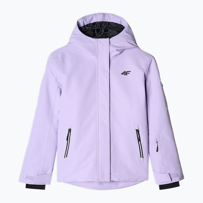 Dětská snowboardová bunda 4F F549 light violet