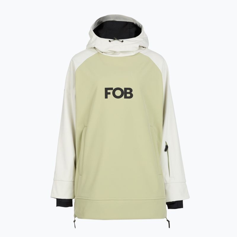 Dámská snowboardová mikina 4F F289 olive