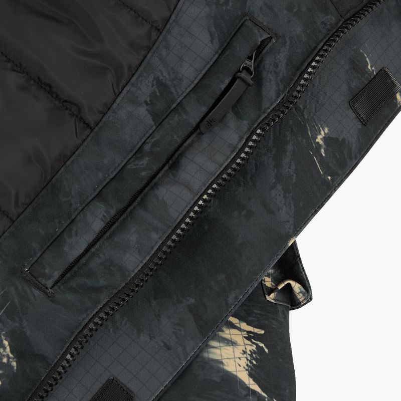 Pánská snowboardová bunda 4F M509 multicolor allover 7