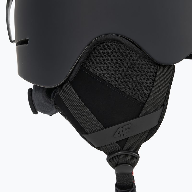 Lyžařská helma 4F U074 deep black 8