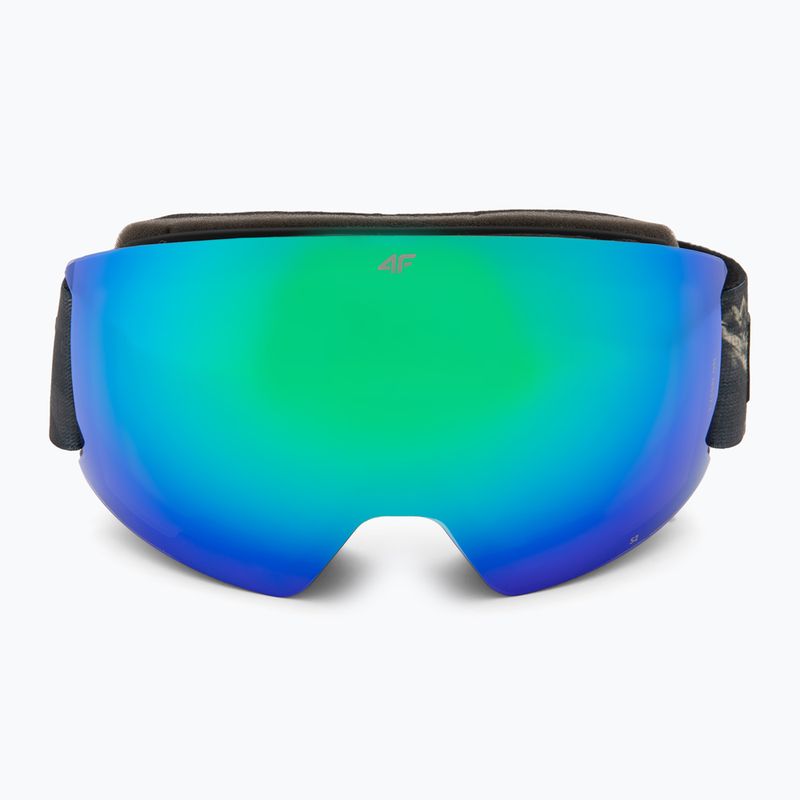 Lyžařské brýle 4F U047 multicolour allover/gradient smoke 2