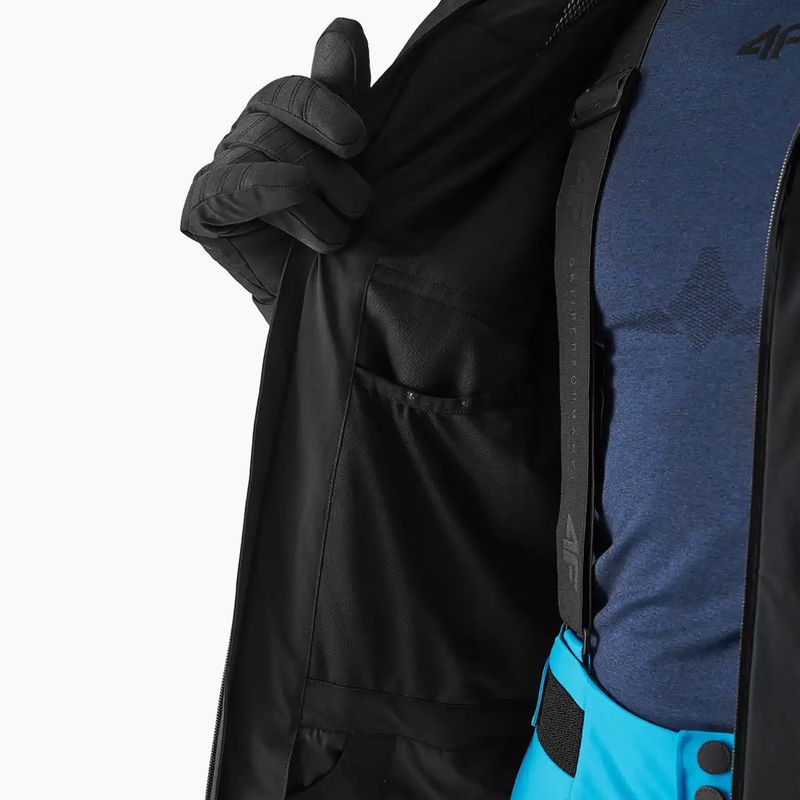 Pánská lyžařská bunda 4F M0877 deep black 8