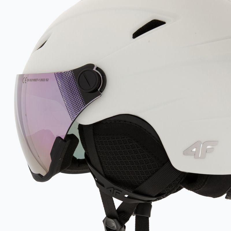 Lyžařská helma 4F U131 off white 8