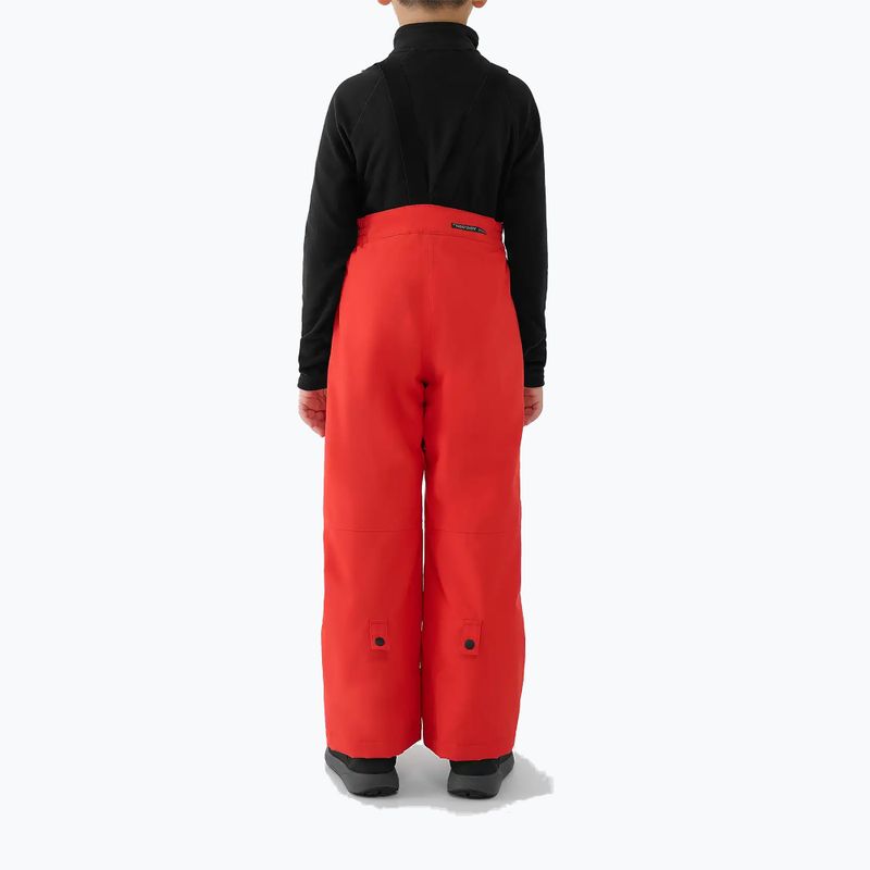 Dětské lyžařské kalhoty 4F Fnk M0949 red 2