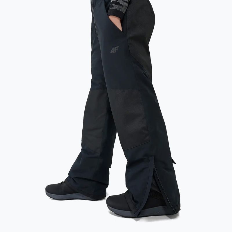 Dětské snowboardové kalhoty 4F FNK M0959 deep black 3