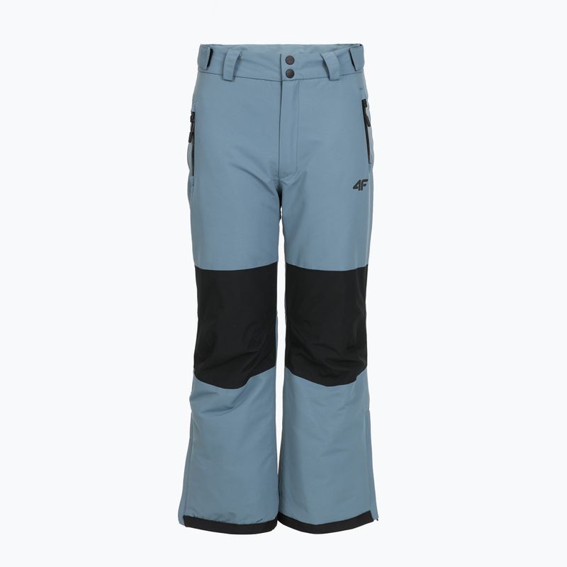 Dětské snowboardové kalhoty 4F FNK M0960 denim 4