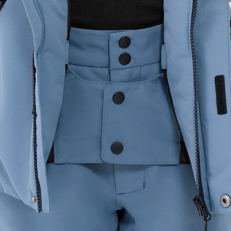 Dětská snowboardová bunda 4F M0838 denim 4