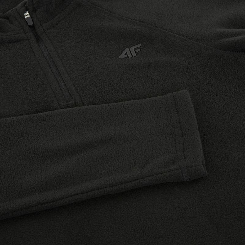 Dětská fleecová mikina 4F M058 deep black 5