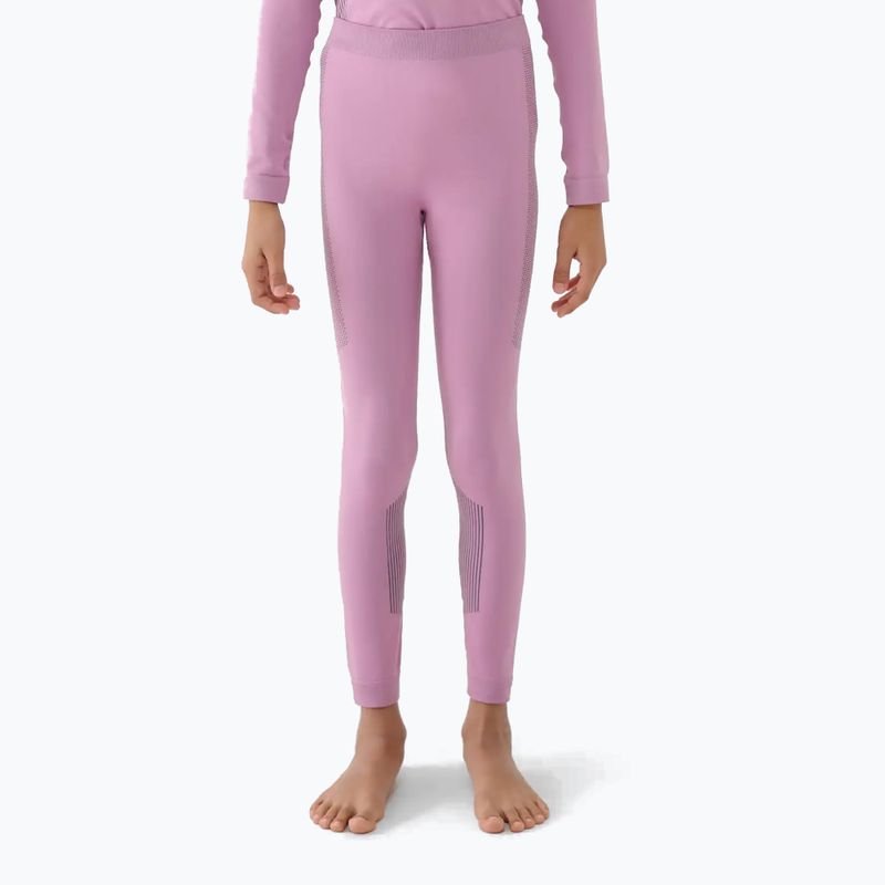 Dětský komplet termo prádla 4F F250 light pink 3