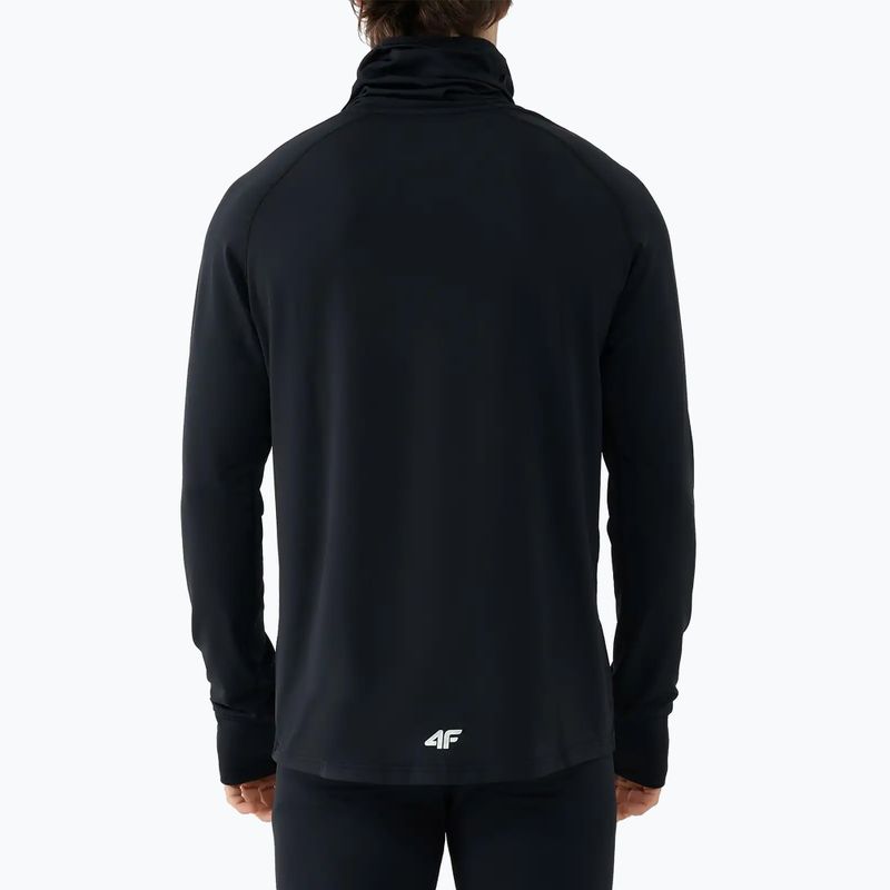 Pánské termo tričko Longsleeve 4F M089 deep black 2