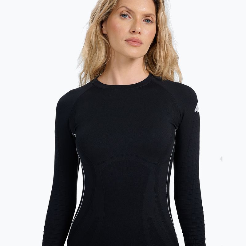 Dámské termo tričko Longsleeve 4F F203 deep black 5