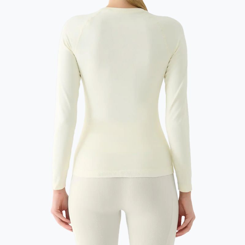 Dámské termo tričko Longsleeve 4F F220 cream 2