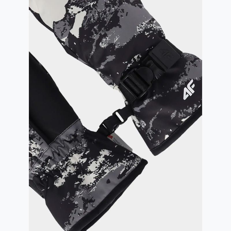 Dětské rukavice na lyže 4F Fnk M199 deep black 2