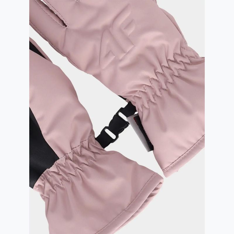 Dětské lyžařské rukavice 4F Fnk U190 light pink 2