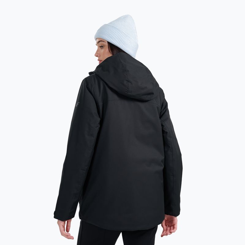 Dámská lyžařská bunda 4F F0956 deep black 2