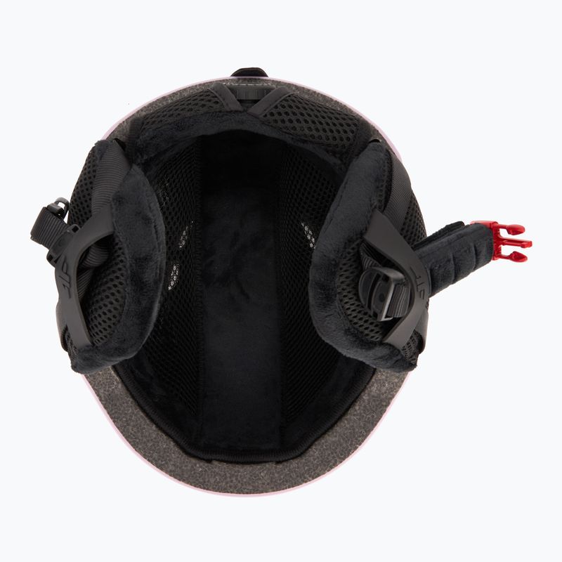 Dětská lyžařská přilba 4F U097 Jr light pink 5