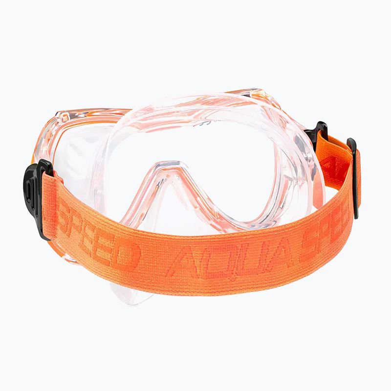 Dětský set na potápění AQUA-SPEED Alize FS + Samos + Mesh orange 5