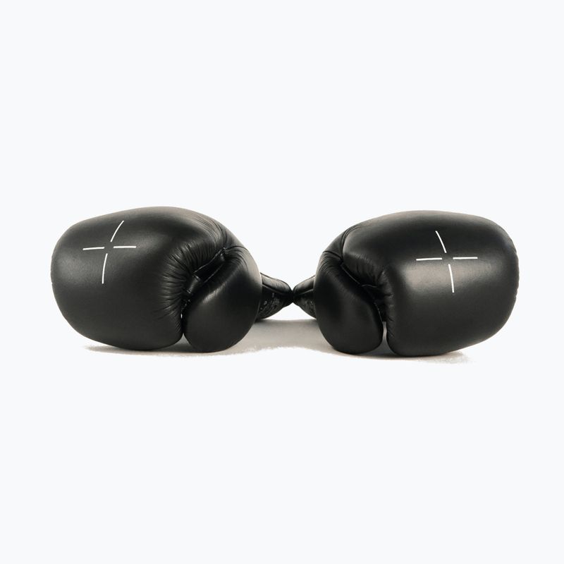 Boxerské rukavice UNIQ Laced Up technical black 3