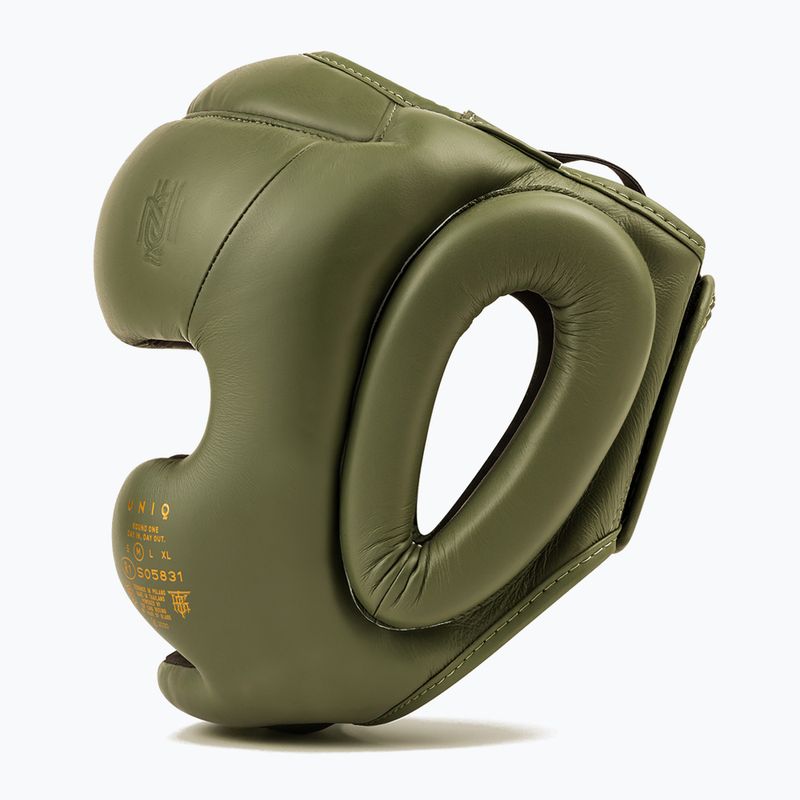 Boxerská helma UNIQ Full Coverage classic khaki 2