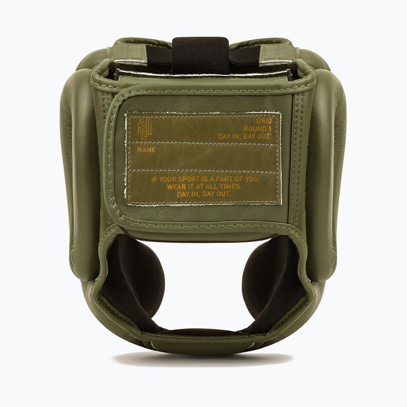 Boxerská helma UNIQ Full Coverage classic khaki 3