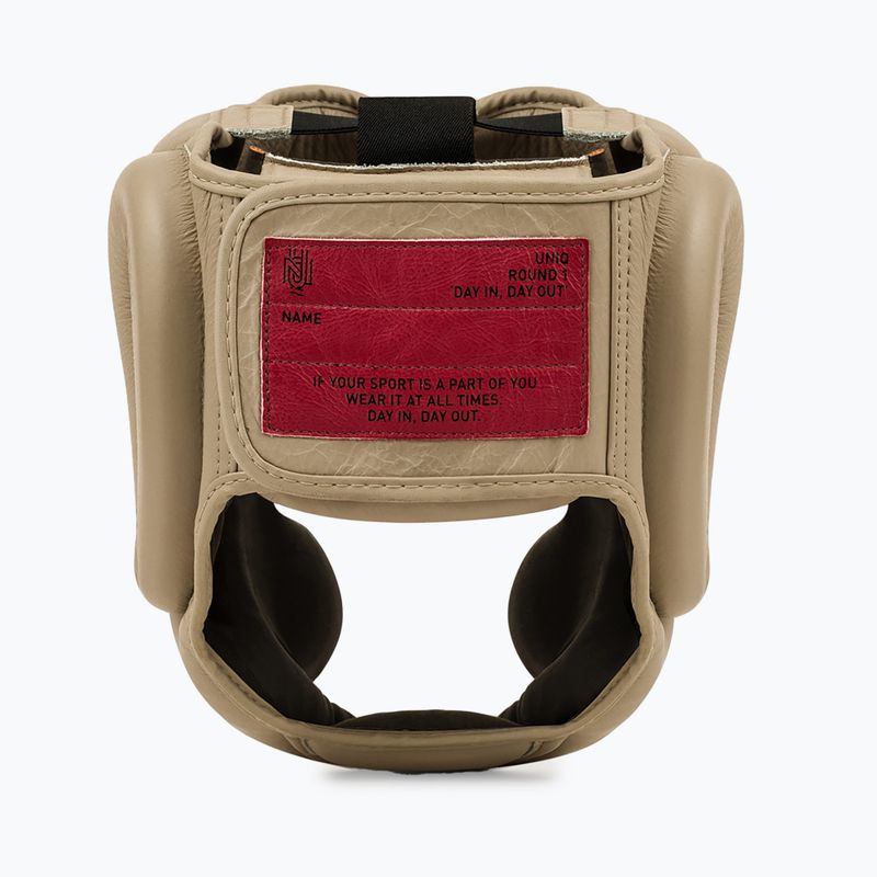 Boxerská helma UNIQ Full Coverage classic beige 3
