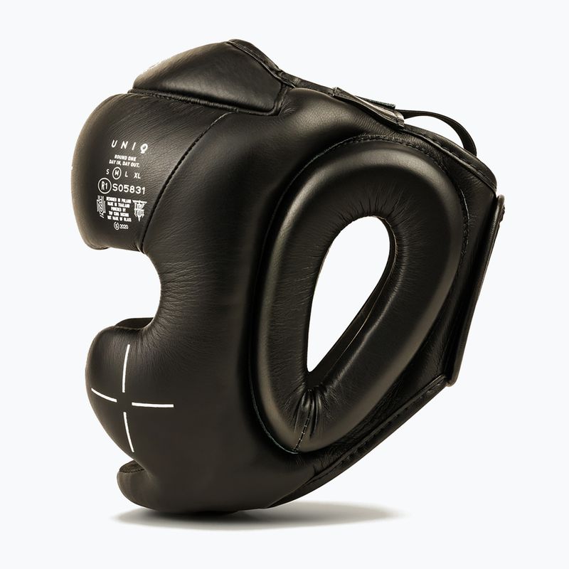 Boxerská helma UNIQ Full Coverage technical black 2