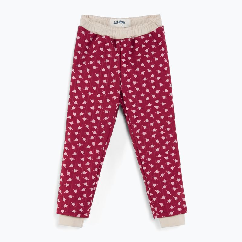 Dětské kalhoty KID STORY Termiczne sweet heart