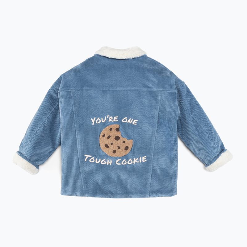 Dětská bunda KID STORY Teddy air blue cookie 4